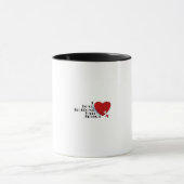 私は自閉症2の調子のマグとの誰かを愛します マグカップ (中央)