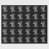 私は臭いゴミおもしろいパンプンダーク ラッピングペーパー (フラット)