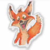 私は興奮している！ シール (正面)