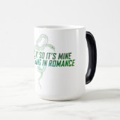 「私は舐めたので私のもの」魔法Mug モーフィングマグカップ (正面右)