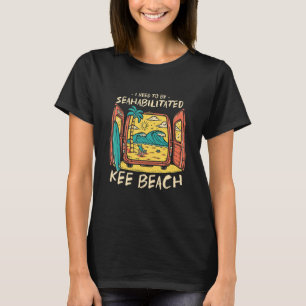 私は船乗りキーのビーチサマーバカットする必要がある Tシャツ