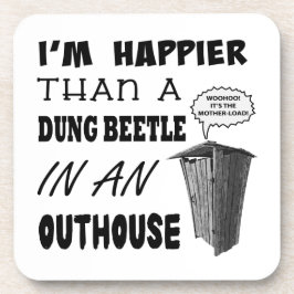 私は船外小屋で糞ビートルより幸せだ コースター