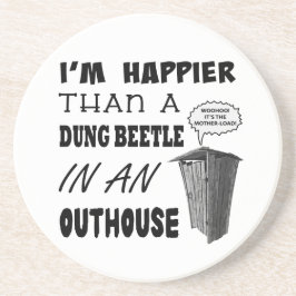 私は船外小屋で糞ビートルより幸せだ コースター