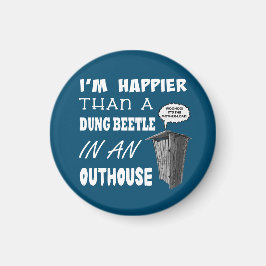 私は船室でブンカブトムシよりも幸せだ マグネット