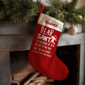 私は良いクリスマスおもしろいストッキングだった スモールクリスマスストッキング