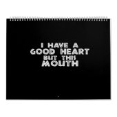 私は良いハートを持っている カレンダー (カバー)