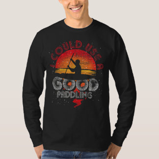 私は良いパドリングレトロ屋外スポーツKaを使用できる Tシャツ