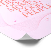 私は良い事に値する引用文 ポスター (角)