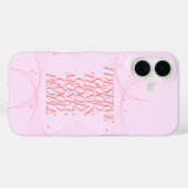 私は良い事に値する引用文 Case-Mate iPhoneケース (裏面 (横))