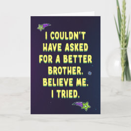 私は良い兄頼弟には行けなかった カード