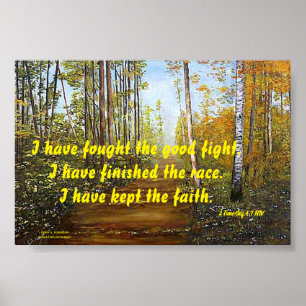 私は良い戦いのポスターと戦った ポスター