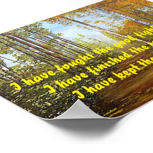 私は良い戦いのポスターと戦った ポスター (角)