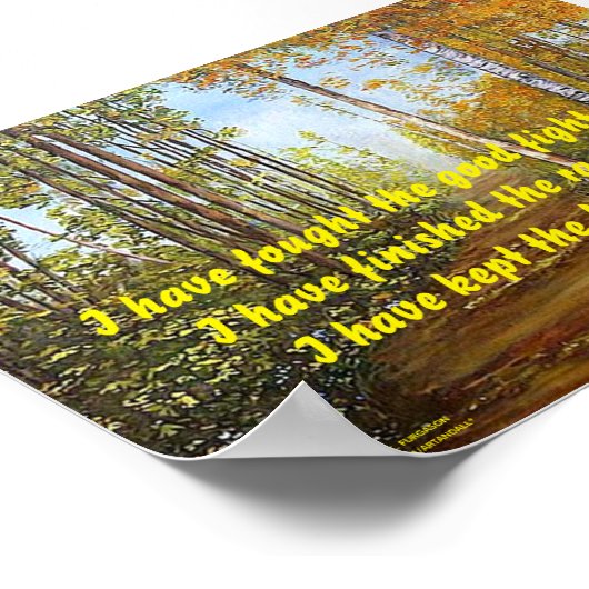 私は良い戦いのポスターと戦った ポスター (角)