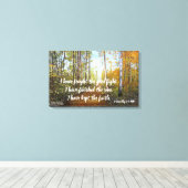 私は良い戦いを戦ったキャンバスプリントプリント キャンバスプリント (インサイチュ (ウッドフロア))