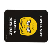 私は良い日を過ごさない マグネット (横)