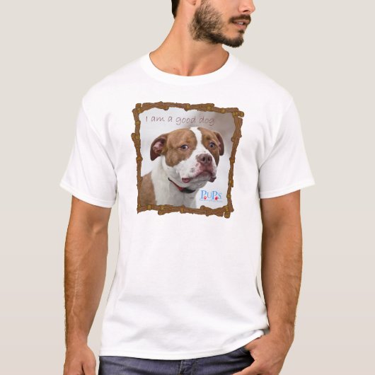 私は良い犬です Tシャツ (正面)