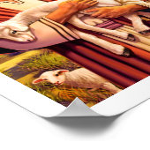 私は良い羊飼いだ。イエズス絵画アートプリント ポスター (角)