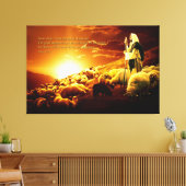 「私は良い羊飼いだ。キャンバスプリント キャンバスプリント (インサイチュ (リビング))