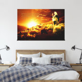 「私は良い羊飼いだ。キャンバスプリント キャンバスプリント (インサイチュ (寝室))