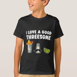 私は良い3人組のテキーラCinco De Mayo Tequが大好き Tシャツ