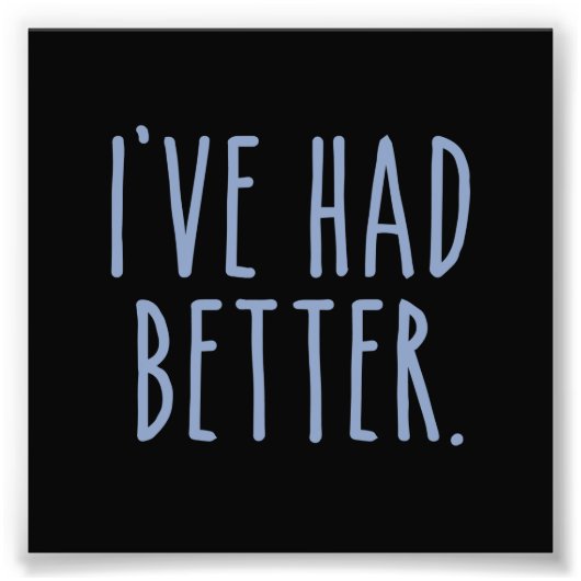 私は良かった フォトプリント            (正面)