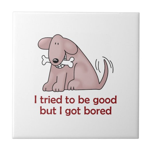 私は良くなろうとした タイル (正面)