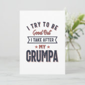 私は良くなろうとするが、不平を言って我慢する 招待状 (スタンド正面)