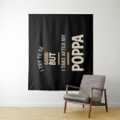 私は良くなろうとするが、私は自分のポッパを取る – Fathe タペストリー (インサイチュ)