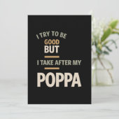 私は良くなろうとするが、私は自分のポッパを取る – Fathe 招待状 (スタンド正面)