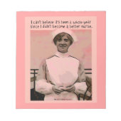 私は良信じいナースになれなかった ノートパッド (正面)