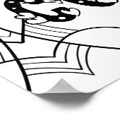 私は色に愛 – アダルトカラーリングポスター ポスター (角)