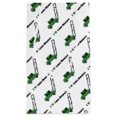 私は芝刈り機が大好き スモールペーパーバッグ (裏面)