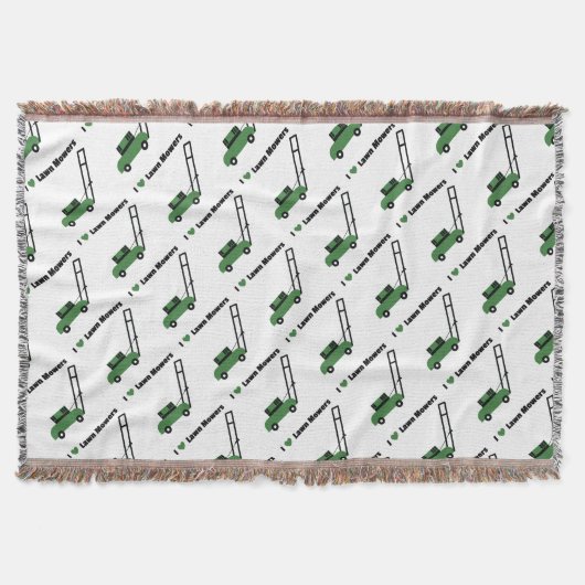 私は芝刈機を愛します スローブランケット (正面)