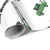 私は芝刈機を愛します ラッピングペーパー (ロールコーナー)