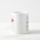 私は花が咲くコーヒーマグだ コーヒーマグカップ (中央)