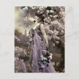 私は花が大好き ポストカード