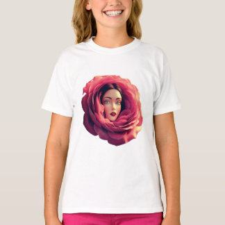 私は花です Tシャツ