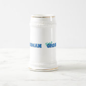 私は花婿の付添人です ビールジョッキ (中央)