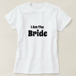 私は花嫁の基本的なTシャツだ Tシャツ