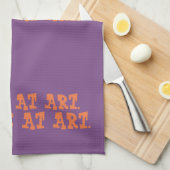 私は芸術の台所タオルを嘲笑します キッチンタオル (四つ折り)