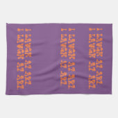 私は芸術の台所タオルを嘲笑します キッチンタオル (横)