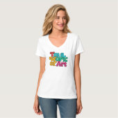 私は芸術作品 Tシャツ (正面フル)