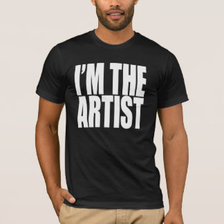 私は芸術家です Tシャツ