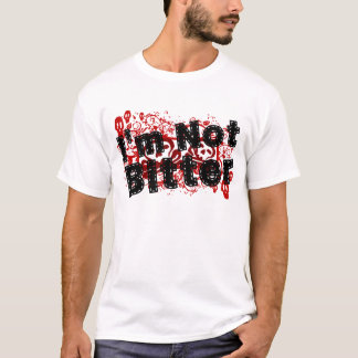 私は苦くないです Tシャツ