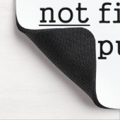 私は苦境あなたのコンピュータギークのおたくの技術のギフト マウスパッド (コーナー)