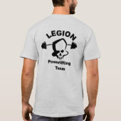 私は苦痛を愛します Tシャツ (裏面)
