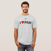 私は苦痛を愛します Tシャツ (正面フル)