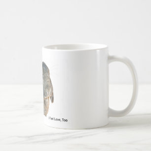 私は苦痛を感じます コーヒーマグカップ