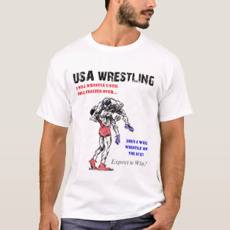 私は苦闘します Tシャツ