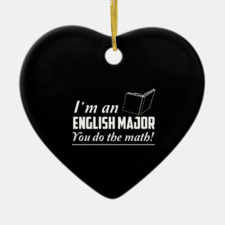 私は英国の専攻学生です セラミックオーナメント